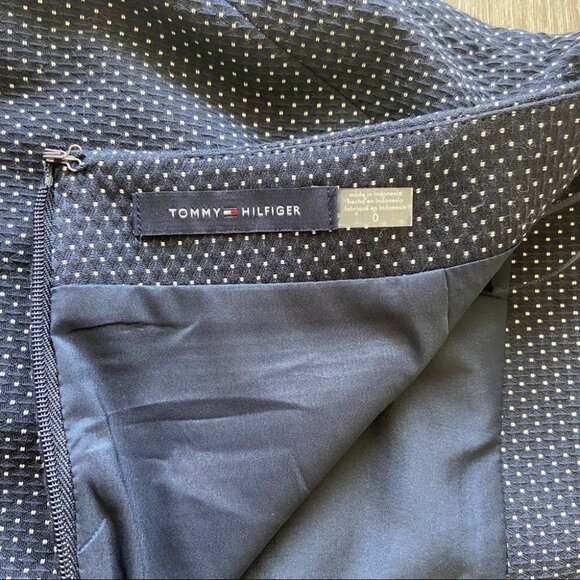 NWT Tommy Hilfiger Slim Jacquard  Skirt - Picture 13 of 14